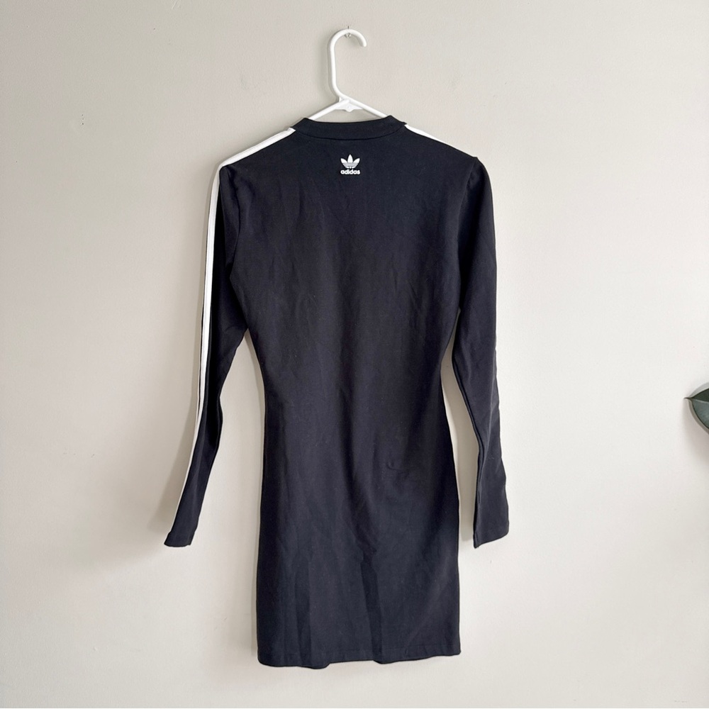 Adidas Originals Her Studio London Black Long-sSeeve Dress S - Picture 8 of 9